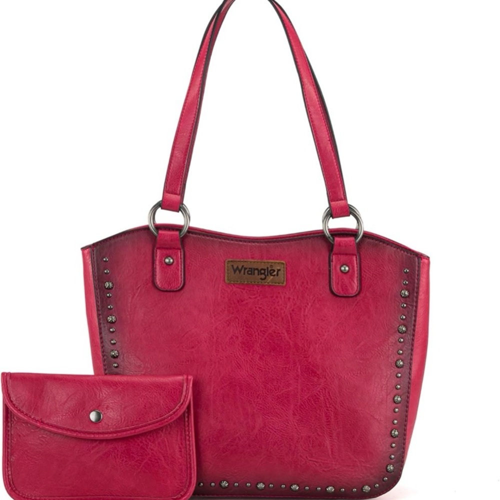 Wrangler Fuchsia Shoulder Bag Set